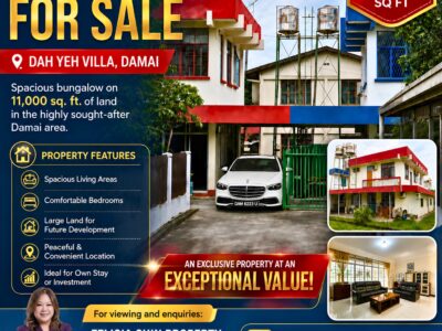 BUNGALOW FOR SALE | DAH YEH VILLA, DAMAI