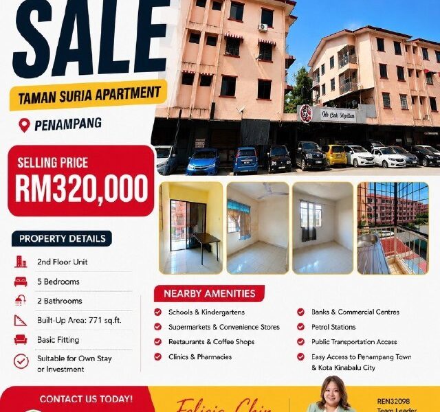 Taman Suria Apartment, Penampang