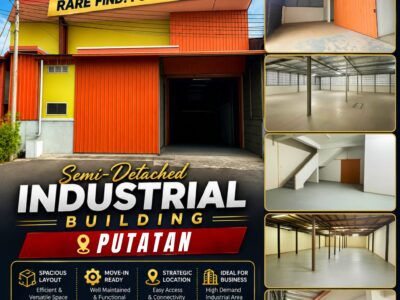 FOR SALE | Semi-Detached Industrial Building @ Putatan