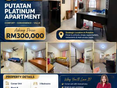 FOR SALE | PUTATAN PLATINUM APARTMENT