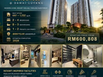 FOR SALE | BAYU RESIDENCES @ DAMAI LUYANG